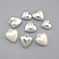 DIY 3D UV coeur multicolore porte-clés pendentif sac accessoires fabriqués à partir de plastique acrylique et perles bijoux kit de bricolage