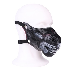 Máscara de Silicona SHAZ BDSM, Máscara de Fantasía Peluda para Juegos de Rol, Máscara Erótica de Cosplay, Equipo de Bondage para Hombres y Mujeres - Product Image 6