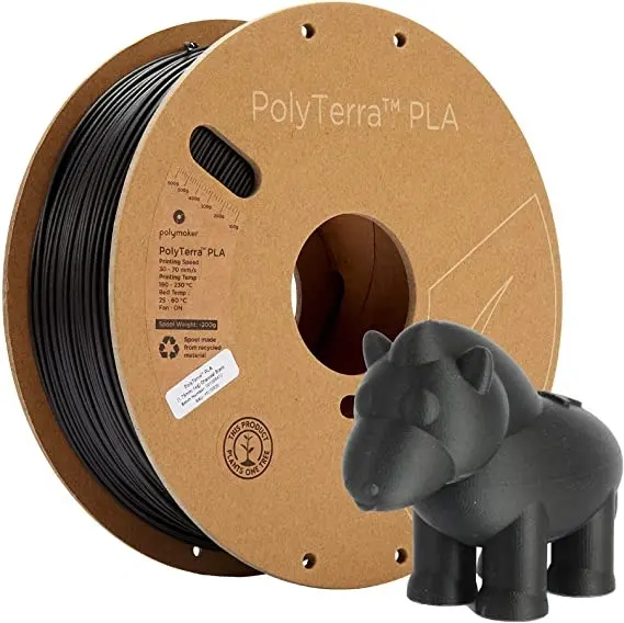 Polymaker卸売PolyTerraマットPLA3Dフィラメント1.75mm/2.85mm / 3mm 1kg/3kgマットPLA3Dプリンターフィラメント