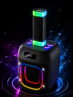 Nuevo Altavoz Inalámbrico Portátil RGB con Bajos Potentes, Sonido Estéreo de Alta Fidelidad, Bluetooth, para Exteriores