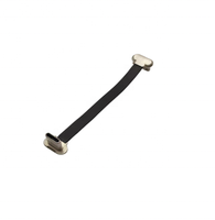 Câble de charge plat à angle droit USB type C à C FPC Câble de charge USB C mâle à femelle