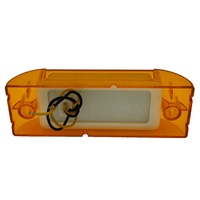 12V 24V 13 led ambre rectangle camion lumières dégagement feu de position latéral lampe à Led pour tariler lumières