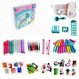 Pen Creator Studio DIY Imagination Beauty Princess TOYSRUNNER ED005 Jouets Unisexe Amusants Sûrs Colorés Plastique Éducatifs Fêtes - Product Image 2