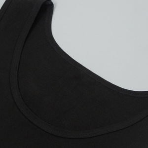 Maillot de corps de couleur unie lourd de haute qualité débardeurs pour hommes et femmes en vrac à l'image impression logo broderie en gros - Product Image 6