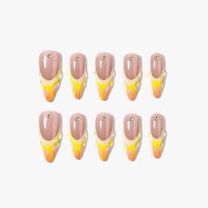 Искусственные накладные ногти класса люкс оптом: высококачественные французские гелевые накладные ногти с мягким покрытием - Product Image 3