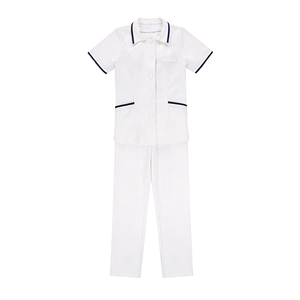 OEM ODM Customized Women's Short Sleeve <b>Scrub</b> <b>Set</b> Nurse <b>Scrubs</b> Uniforms <b>Sets</b> - Product Image 1