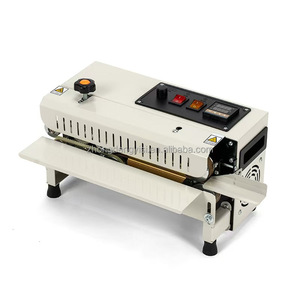 Máquina Selladora de Bolsas de Plástico Automática, Selladora de Impulso Horizontal de Banda Continua para Sellado de Bolsas - Product Image 1