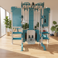Station d'entraînement multifonctionnelle OEM pour la maison : Appareil de musculation multifonction, machine Smith, rack de musculation
