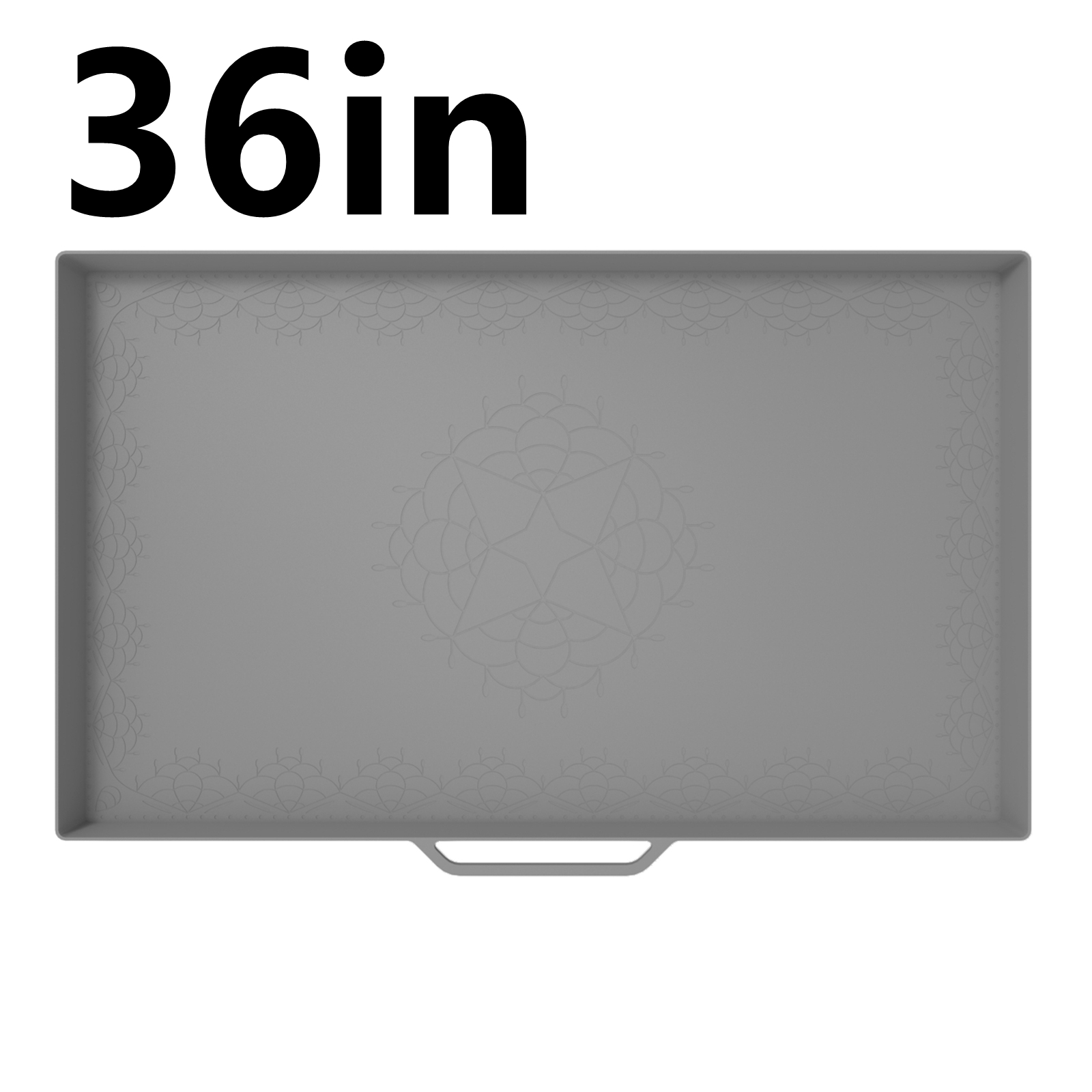 36 pouces-Gris
