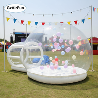 Tente à bulles gonflable de haute qualité en PVC commercial personnalisée, maison à bulles gonflable pour événements et fêtes