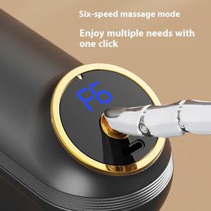 Pistola de Fascia inteligente portátil de doble cabezal de alta frecuencia, masajeador de músculos profundos para Fitness, relajación de músculos de la espalda, masaje portátil - Product Image 4