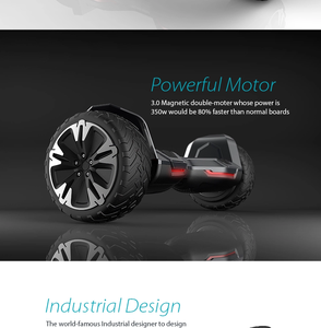 Usine Blue Tooth Speaker Skateboard Hoverboards Prix Electric Hover Board Hoverboards hors route avec lumière LED - Product Image 3