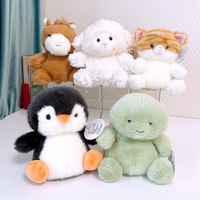 Boneka Beruang San-X Jepang Lembut dan Mengembang dengan Isian Kapas PP dan Gantungan Kunci Kartun Mini untuk Dekorasi Sehari-hari