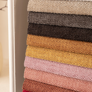 Chenille Fabric 330g Heavyweight Solids <b>Brushed</b> <b>Sueded</b> Sofa Upholstery Material - Product Image 2