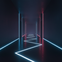 Bande EL haute luminosité pour rampes d'escalier et bordures de marches dans les bars, les KTV et les discothèques. Lumière douce qui guide les yeux, rehausse l'ambiance.