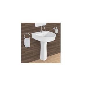 Lavabo de pedestal completo de artículos sanitarios de nueva colección para aplicaciones de hotel y oficina en casa - Product Image 1