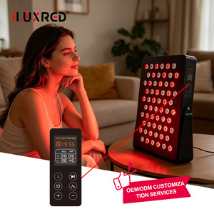 Panneau <span class=keywords><strong>de</strong></span> luminothérapie rouge ILUXRED avec écran <span class=keywords><strong>de</strong></span> contrôle des couleurs pulsées 660nm 850nm, panneau <span class=keywords><strong>de</strong></span> luminothérapie rouge pour tout le corps OEM avec certification UKCA - Product Image 1