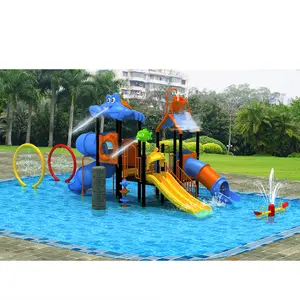 Werbe verschiedene langlebige mit Wasser City Slide Custom ized gebrauchte Pool Slide