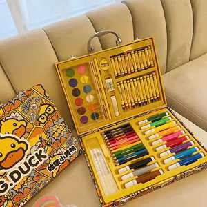 Set de arte G.Duck de 67 piezas, kit de dibujo con acuarelas para niños, caja de regalo - Product Image 1