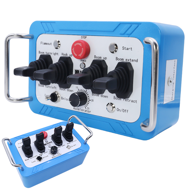 Hydraulic Proportional Remote for Truck Crane Retrofit Easy Installation Stable