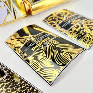 Factory Customized Metal 3D Sticker Perfume <strong>Label</strong> with Convex <strong>and</strong> Concave Shapes Waterproof &amp; Self-Adhesive Luxury Design - Product Image 1