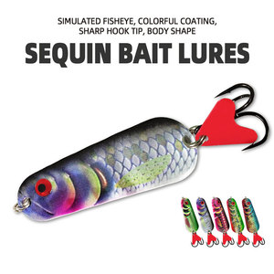 Nouveau 20g 6.7cm Vibrations Métal Jig Appât pour Bass Pike Marlin Bream Trolling <span class=keywords><strong>Meilleur</strong></span> Spinner Cuillère De Pêche Leurres pour River Lake - Product Image 3