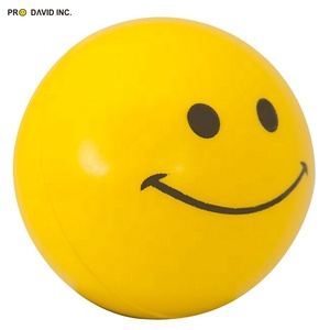 Pelota de Espuma Suave y Agradable al Tacto con Cara Sonriente, Juguetes de Espuma, Pelota Antiestrés, Regalos Promocionales - Product Image 4