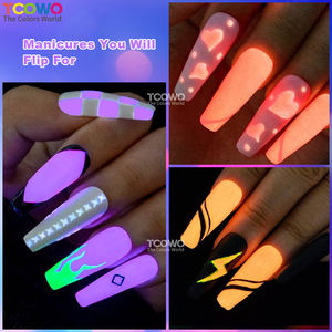 Hohe Helligkeit <span class=keywords><strong>Strontium</strong></span> aluminat Glow-in-Dark Glitter Night Glowing Lumineszenz pigment für Nail Art und Body Face Makeup - Product Image 5
