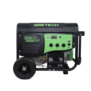 Gretech JL700112 15hp 6500 6kw gasoline generator 6.5kv 7kva air cooled 15hp