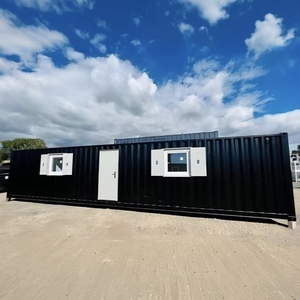 Contenedores Sinoy de <span class=keywords><strong>20</strong></span> y 40 <span class=keywords><strong>Pies</strong></span> con Dos Dormitorios, Puerta de Vidrio, Sala de Estar, <span class=keywords><strong>Casa</strong></span> Contenedor Prefabricada - Product Image 5