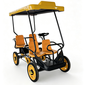 จักรยานชมวิว 4 ที่นั่ง ระบบปั่นไฟฟ้าแบบคู่ สำหรับระบบเช่า - Product Image 3
