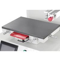 Semi-automática Servo Motor soldadura Smt pasta de impresora de pantalla para Pcb plana de PVC hoja de plástico de la máquina de impresión