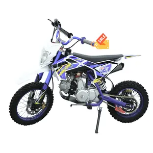 El más nuevo estilo de arranque eléctrico de 4 tiempos motor refrigerado por aire automático dirt bike moto cross 110cc pit bike