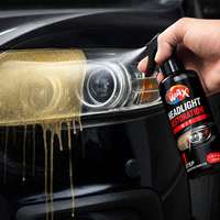 Agente de Reparación y Restauración de Faros de Automóviles de Grado Profesional, Certificado MSDS, Elimina Manchas y Arañazos Menores, Brillo y Claridad