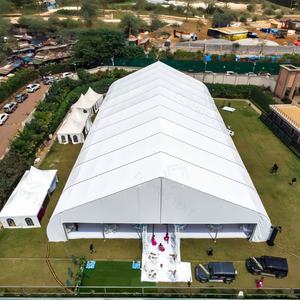 Tente incurvée provisoire d'événement <span class=keywords><strong>de</strong></span> chapiteau avec la fenêtre <span class=keywords><strong>de</strong></span> <span class=keywords><strong>toit</strong></span> <span class=keywords><strong>de</strong></span> PVC ou les panneaux latéraux fermés - Product Image 2