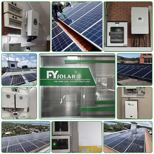 Sistema Solar Híbrido GOODWE de 10KW, 5kw, 8kw, 6kw Trifásico con Batería, Conjunto Completo, Paneles de Alta Eficiencia de Silicio Monocristalino - Product Image 3