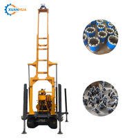 Machine de forage de puits d'eau montée sur chenilles YCS200C, 200 m, diesel hydraulique