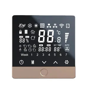 China Lieferanten WiFi Smart Thermostat Raum thermostat für Fußboden heizung