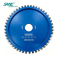Disco de Diamante Segmentado Sinterizado de Precisión de 300 mm y 350 mm para Perfilado y Fresado de Granito y Mármol, para Dar Forma a los Bordes de Losas Brembana Pedrini
