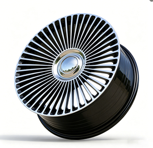Jantes de luxe forgées avec précision, polies, pour Audi A8L/Q8/<span class=keywords><strong>e</strong></span>-tron <span class=keywords><strong>GT</strong></span>, 19-24 pouces, dimensions 5x112/5x120 avec plaques anti-emmêlement - Product Image 3