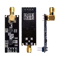 Module de transmission de données sans fil NRF24L01+ 2.4G / Version améliorée NRF24L01 2Mbit/s avec plaque adaptatrice de socket NRF24L01