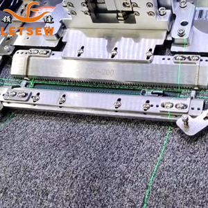 LETSEW LF-Q7 Máquina de ribetear con láser para bolsillos con cremallera, Venta directa de fábrica de China, Equipo patentado, 1400 unidades/día, Ahorra 5 trabajadores, Se buscan agentes - Product Image 2