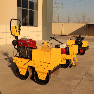 Mini Rodillo Compactador Vibratorio de Doble Tambor con Motor Changfa, Bomba Doméstica y Motor Hidráulico de Alta Eficiencia - Product Image 5