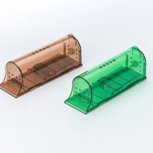 Venta caliente Transparente Reutilizable Live Catch No Killer Smart Rat Roedores Ratones <span class=keywords><strong>Trampas</strong></span> - Product Image 2