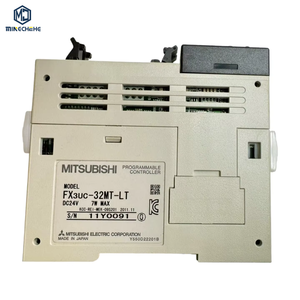 อุปกรณ์ควบคุมอุตสาหกรรม PLC รุ่นพื้นฐาน FX3UC 32MT LT FX3UC 16MT 64MT 80MT พร้อม CC-Link LT ในตัว ทรานซิสเตอร์เอาต์พุต โปรแกรมได้ - Product Image 1