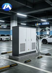 Armoire de recharge modulaire partagée DC pour véhicules électriques de 720 kW pour hub de supercharge public sur <span class=keywords><strong>autoroute</strong></span>, plage de puissance constante 300-1000 V - Product Image 2