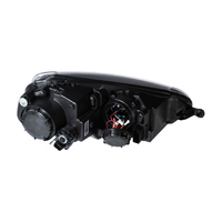 Conjunto de Faros Delanteros para VW Golf 5 MK5 2006-2010, Estilo Golf 7.5 Facelift con Luz de Circulación Diurna Bicolor