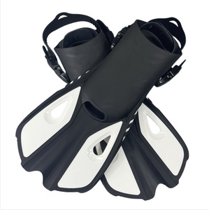 Palmes de plongée transfrontalières réglables pour la plongée en apnée, unisexe, équipement d'entraînement de natation pour adultes - Product Image 2