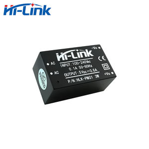 โมดูลจ่ายไฟสวิตชิ่งแบบแยกส่วน <span class=keywords><strong>Hilink</strong></span> HLK-PM01 AC DC 220V เป็น 5V 600mA แบบ Step Down สำหรับใช้ในครัวเรือนอัจฉริยะ ตัวแปลงไฟ AC DC - Product Image 1