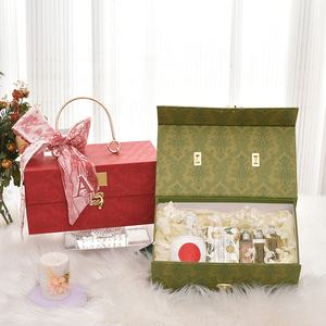 All'ingrosso confezione regalo di profumo vuoto personalizzato con manico in cartone di alta qualità per matrimonio scatole regalo regalo per regalo - Product Image 2